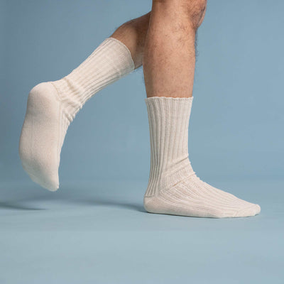 elastic-free 100% organic cotton socks no polyester