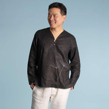 Load image into Gallery viewer, Hemp Meditation shirt black