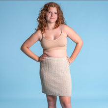 Load image into Gallery viewer, organic linen skirt