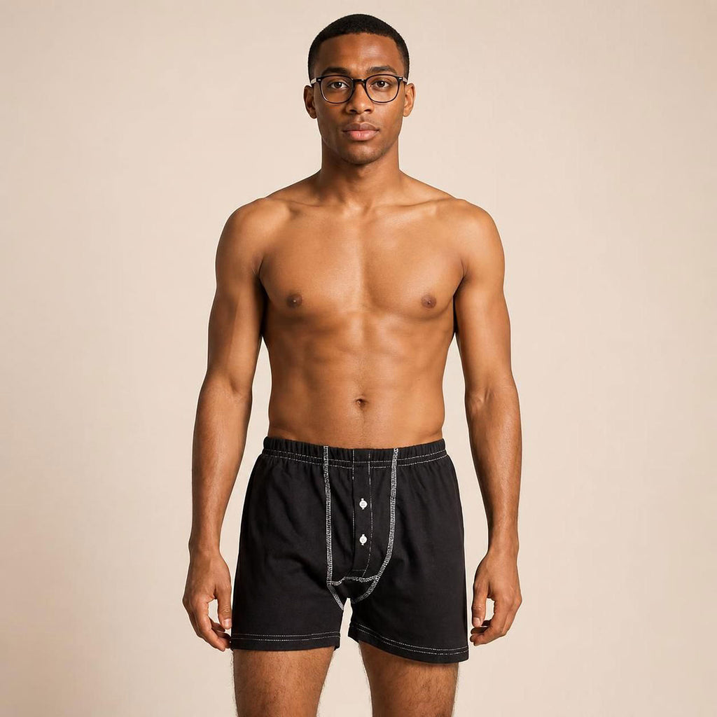 certified organic cotton boxer shorts for men no polyester no plastic