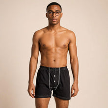 Load image into Gallery viewer, certified organic cotton boxer shorts for men no polyester no plastic