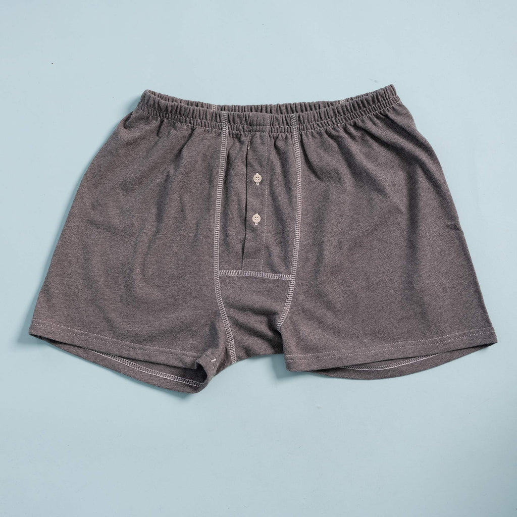 100% organic cotton boxers plastic-free