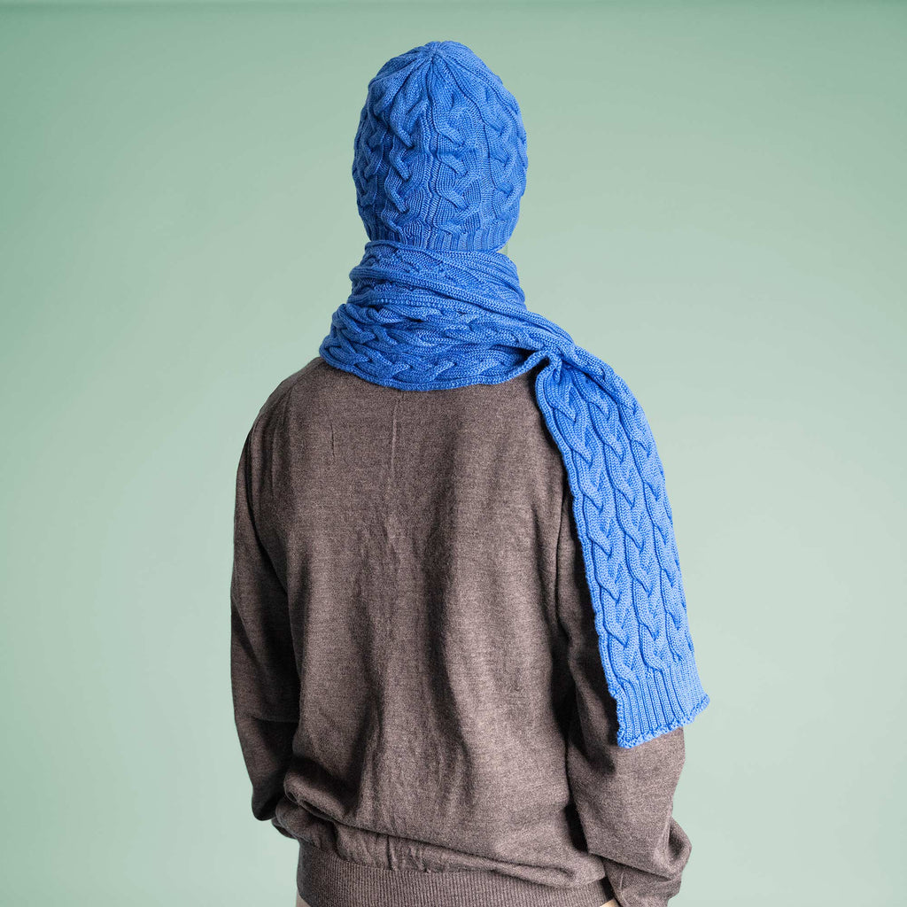 100% merino scarf