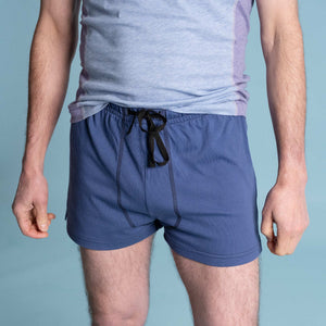 MONET 100% Organic Cotton Boxer Briefs (No Fly, OC Thread, Lounge & Beachwear) (100% Biodegradable Organic Elastic Option)