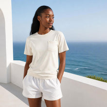 Load image into Gallery viewer, 100% certified organic cotton t-shirt made in USA