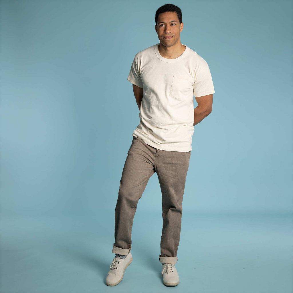 organic cotton chinos