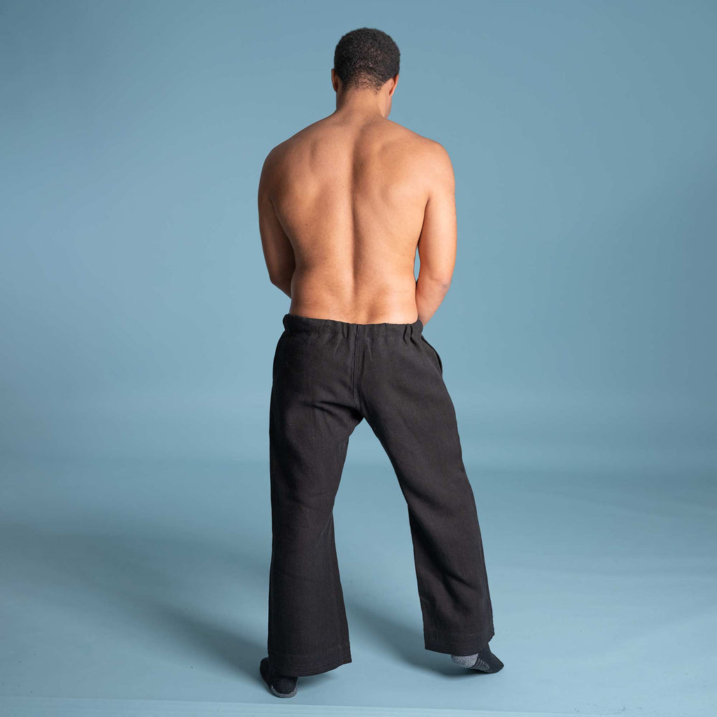 hemp karate pants plastic-free