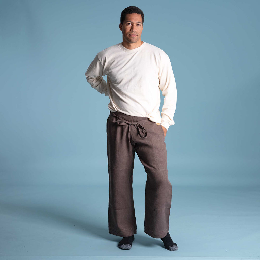 hemp karate pants synthetic-free