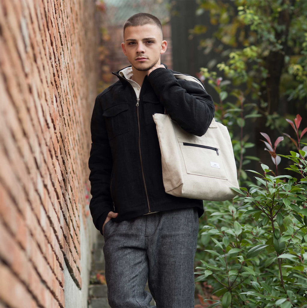 hemp tote bag