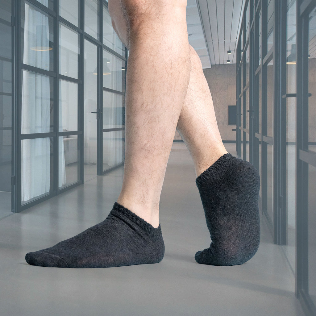 organic hemp no-show golf anklet socks