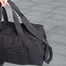 Load image into Gallery viewer, linen duffel bag