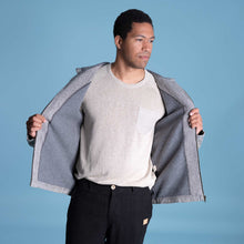Load image into Gallery viewer, organic linen winter coat