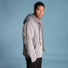 Load image into Gallery viewer, Newfoundland Hooded Organic Winter Jacket (Hemp Or Linen; 100% Organic Cotton Fleece-Lined; YKK Zippers) (99.96% Biodegradable)
