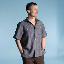 Load image into Gallery viewer, 100% biodegradable organic linen shirt