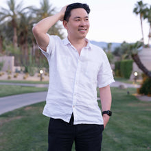 Load image into Gallery viewer, 100% organic linen shirt 100% biodegradable