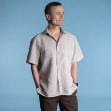 Load image into Gallery viewer, 100% biodegradable organic linen shirt