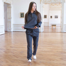 Load image into Gallery viewer, plastic-free 100% organic merino wool sweatpants