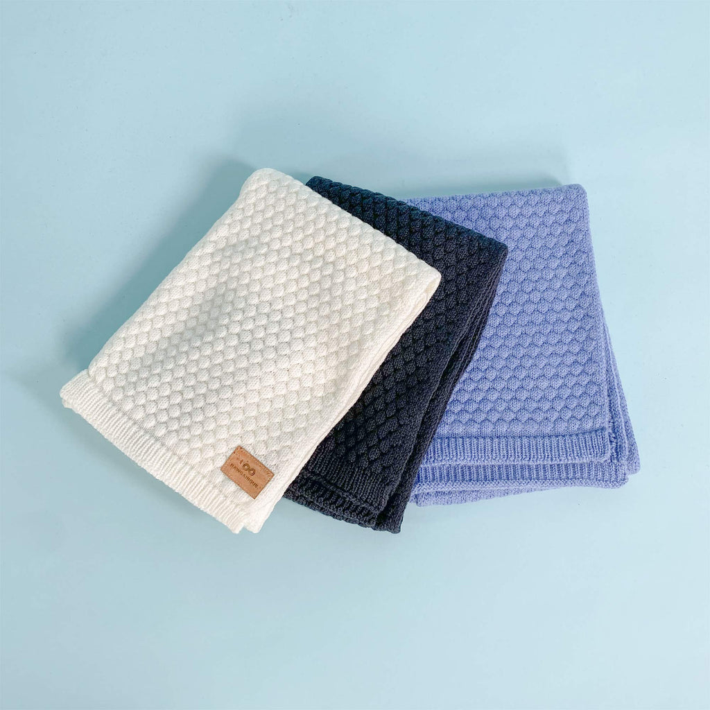 warm organic merino wool scarf