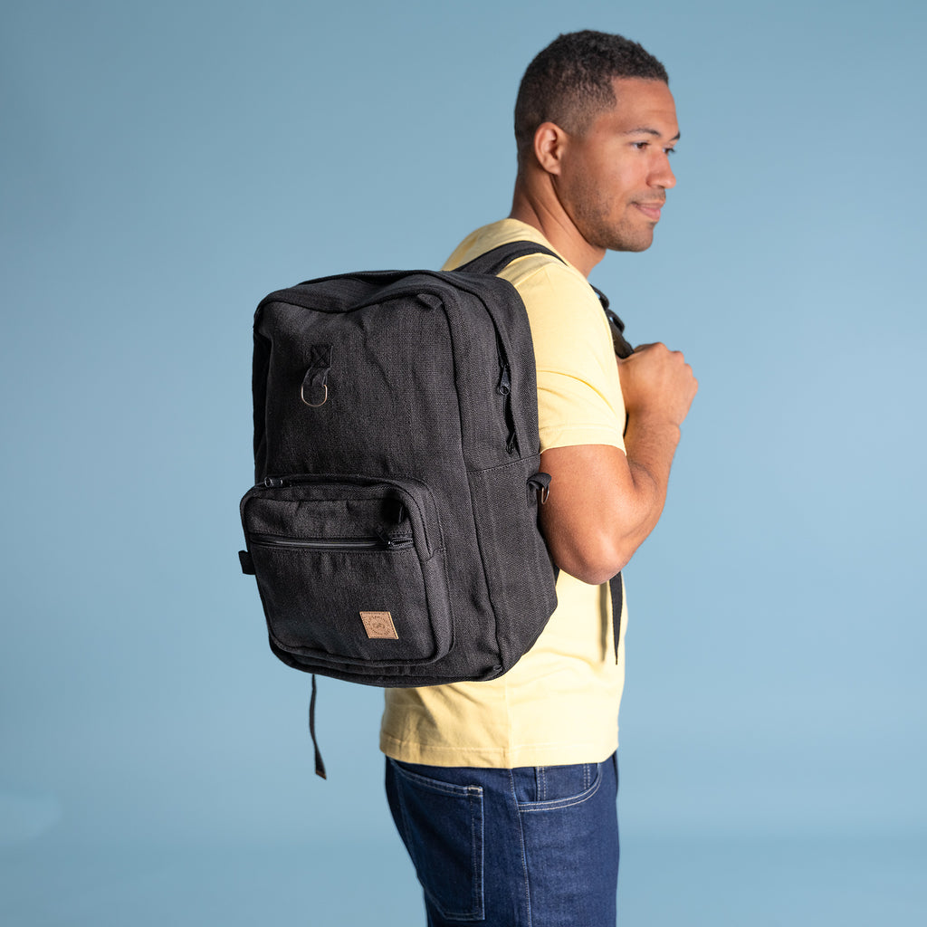 100% hemp hiking backpack