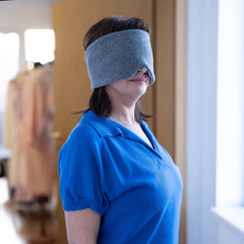 Load image into Gallery viewer, 100% organic cotton fleece sleep mask