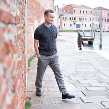 Load image into Gallery viewer, synthetic-free 100% organic merino polo shirt