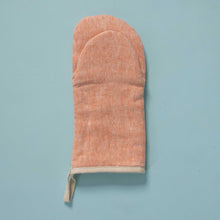 Load image into Gallery viewer, pure hemp oven mitt plastic-free orange