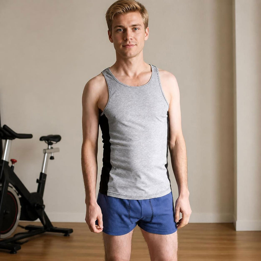plastic-free 100% certified organic cotton tank top