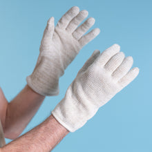 Load image into Gallery viewer, organic hemp gloves elastic-free