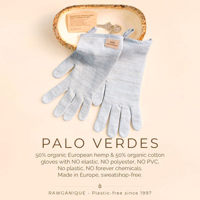 plastic-free hemp gloves