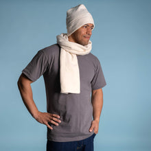 Load image into Gallery viewer, organic cotton fleece scarf