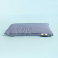 Load image into Gallery viewer, organic cotton pet bed blue
