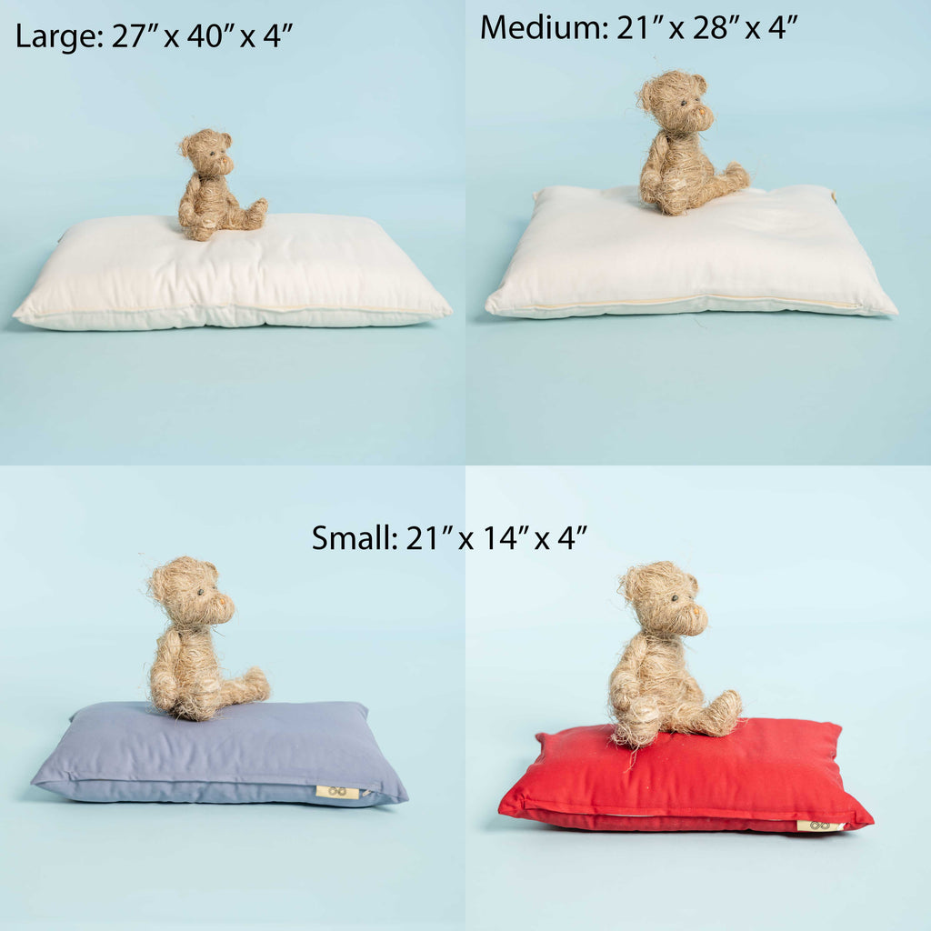 organic cotton pet bed 4 sizes