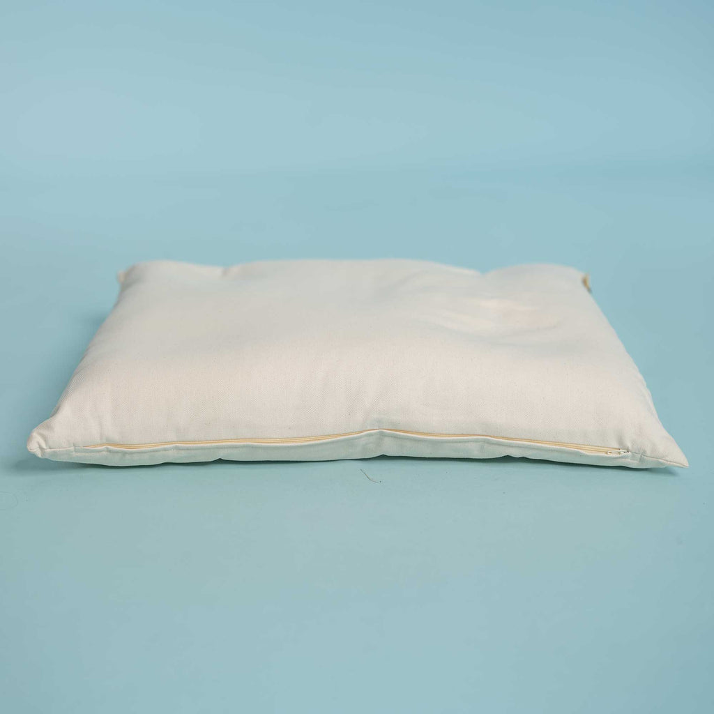 organic cotton pet bed made in USA dye-free