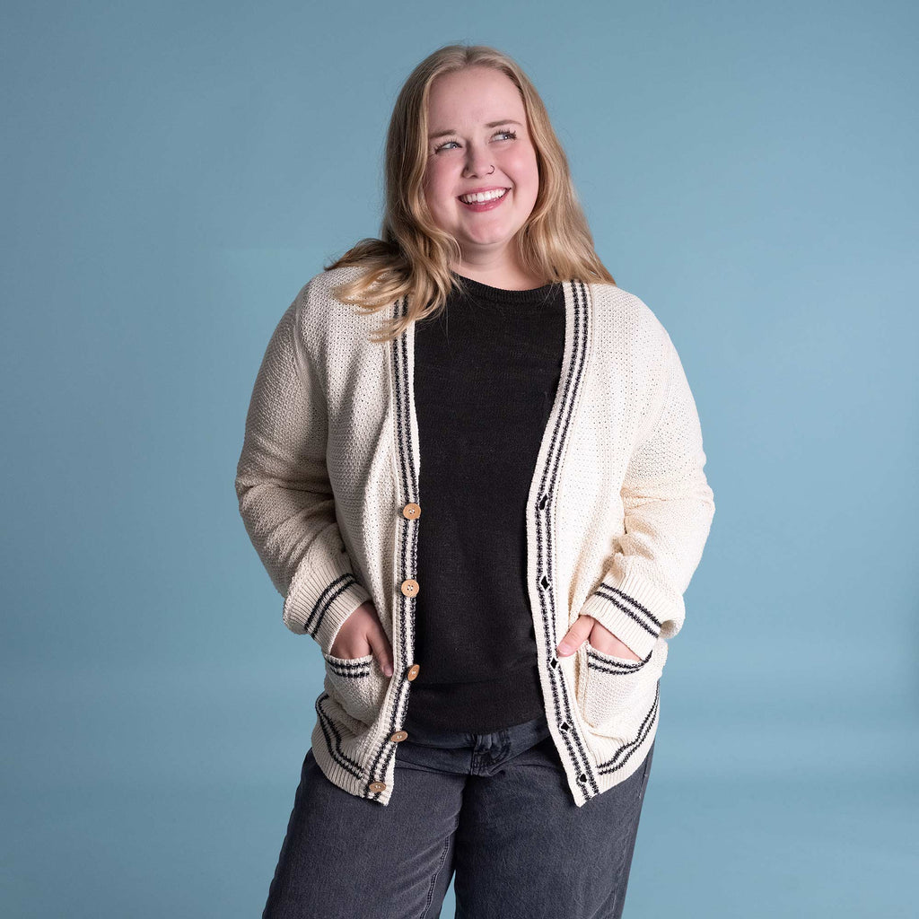 100% organic cotton sweater no plastic