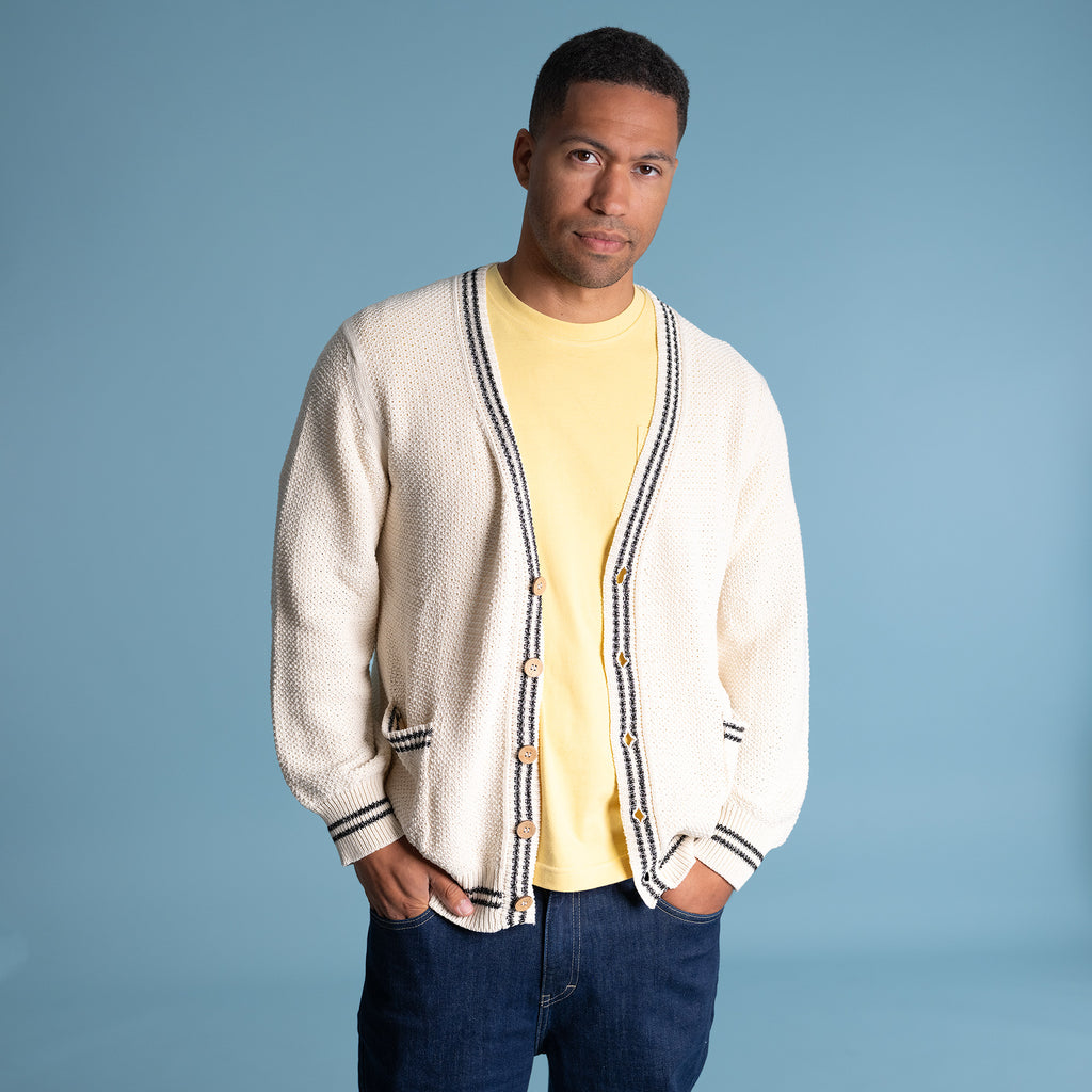 100% organic cotton cardigan sweater