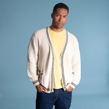 Load image into Gallery viewer, 100% organic cotton cardigan sweater
