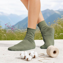 Load image into Gallery viewer, plastic-free 100% organic cotton socks