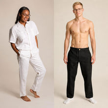 Load image into Gallery viewer, plastic-free 100% organic hemp jogger pants