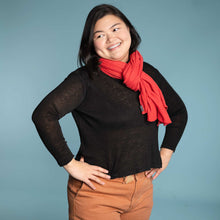 Load image into Gallery viewer, 100% hemp mock turtleneck sweater