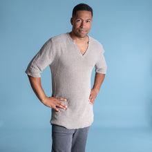 Load image into Gallery viewer, 100% organic linen knit tunic