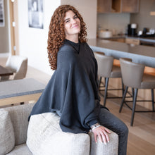 Load image into Gallery viewer, certified organic merino wool poncho