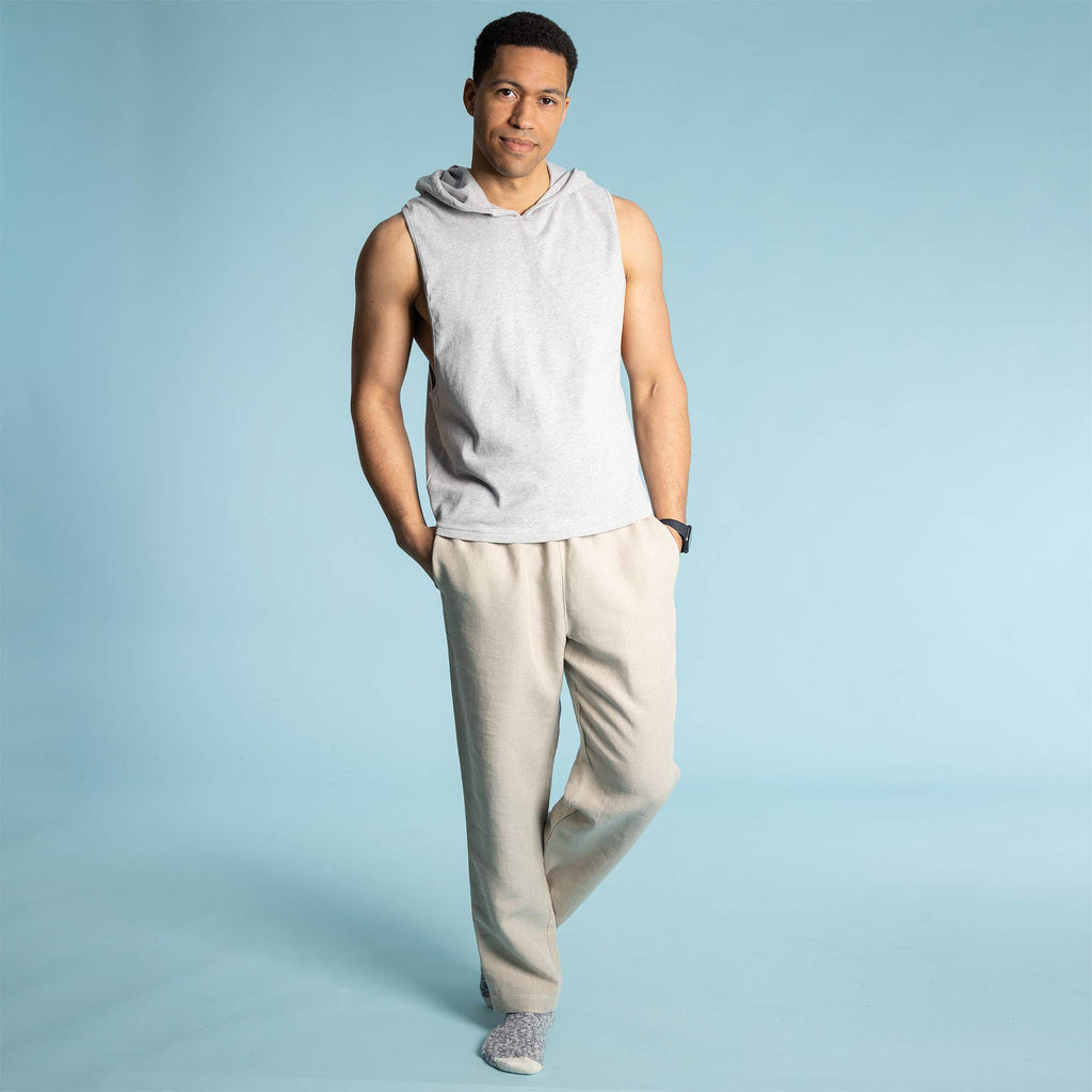 100% Organic linen lounge pants