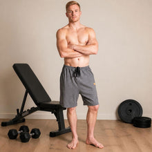Load image into Gallery viewer, 100% organic cotton knit lounge shorts