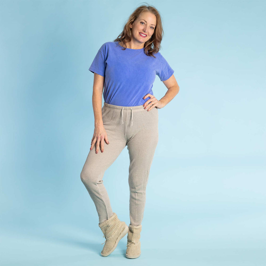 organic linen leggings