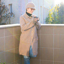 Load image into Gallery viewer, 100% organic merino wool coat