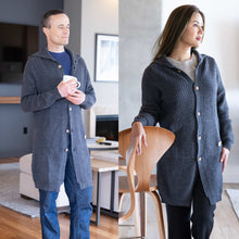 Load image into Gallery viewer, 100% organic merino wool coat