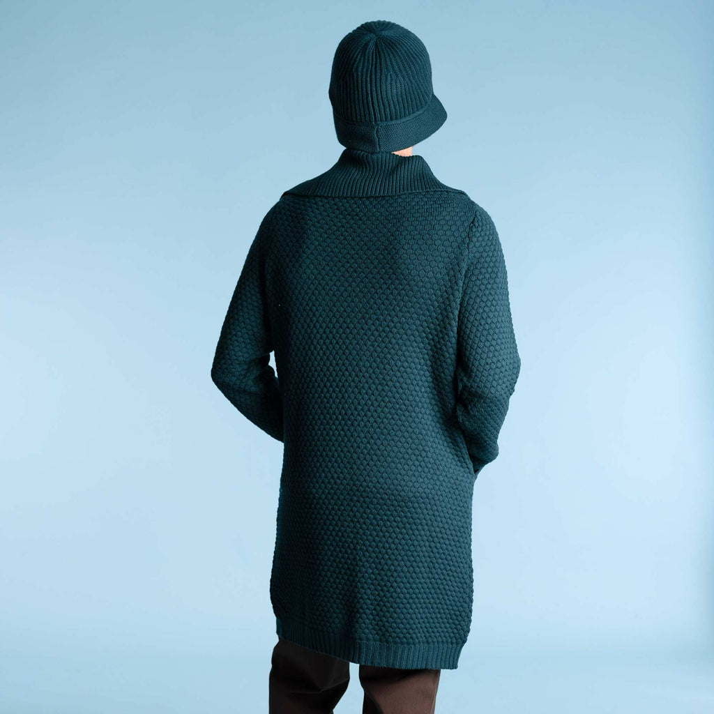 organic merino wool warm coat