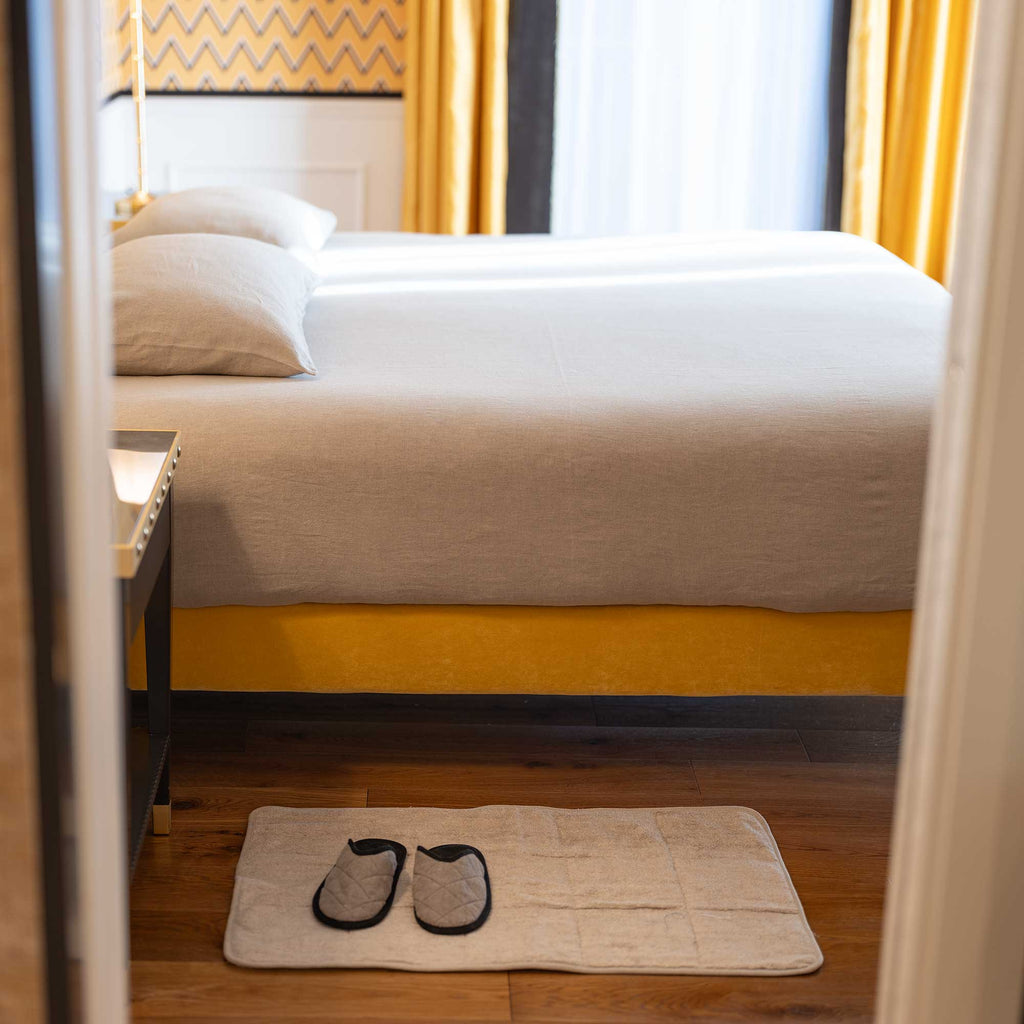 100% organic linen bed sheets