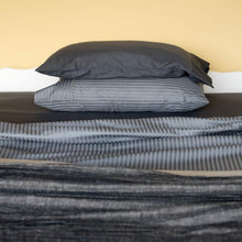 Load image into Gallery viewer, organic cotton sheets dark grey