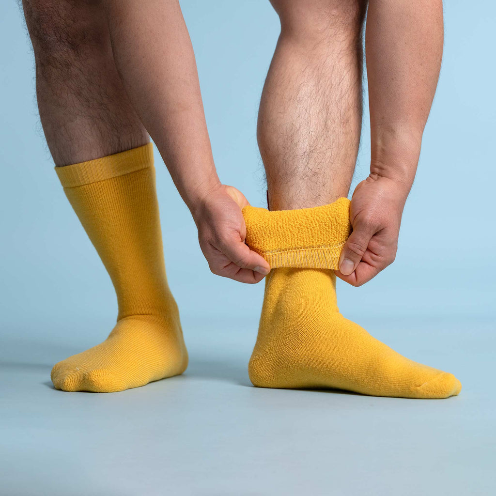 Plastic-free thick merino socks biodegradable